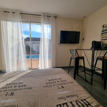 Marcorignan Chambre Avec Piscine Partagee מראה חיצוני תמונה